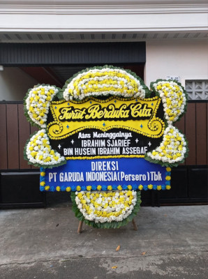Papan Bunga Duka di Kertaharja